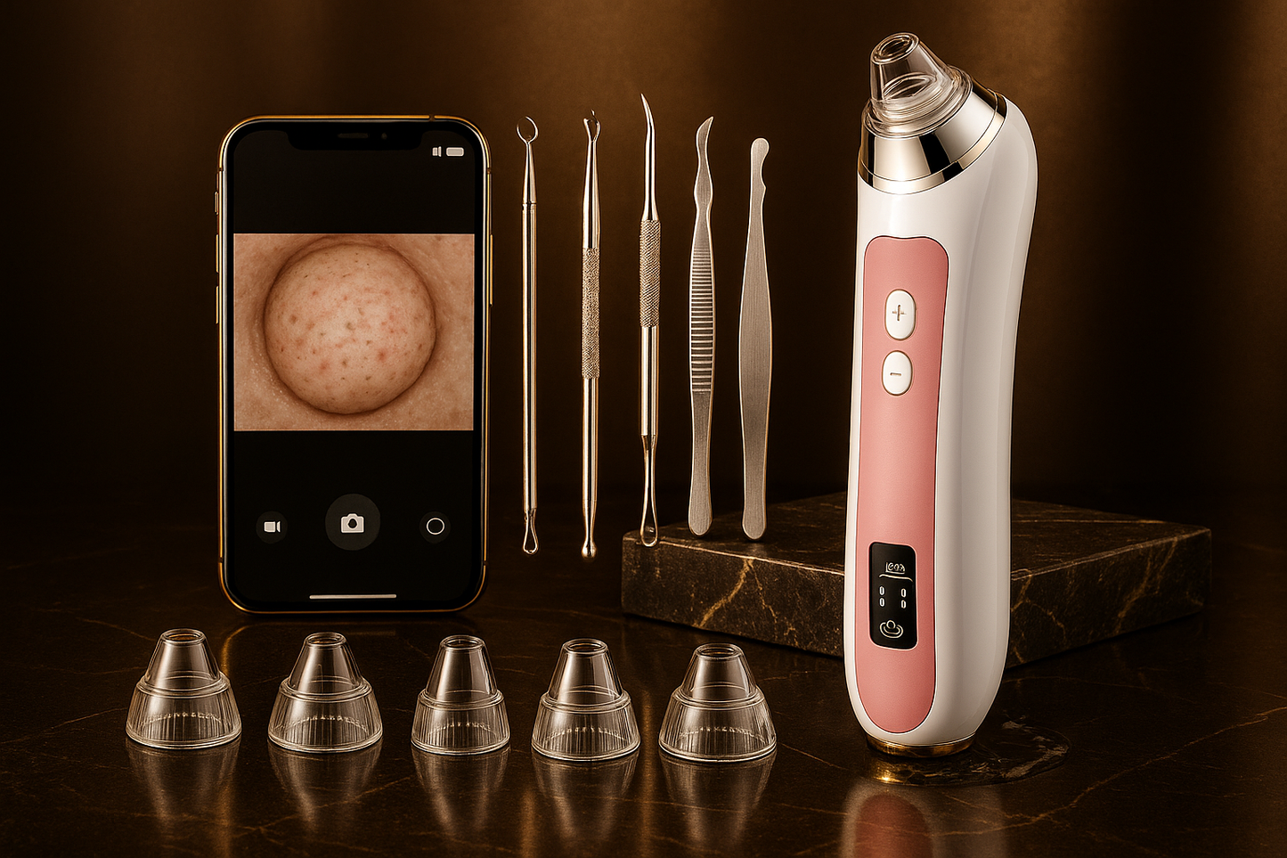 Aristorm Blackhead Remover Vacuum with Camera